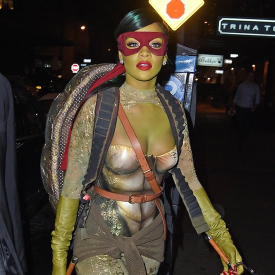 Rihanna Dressed Up as Teenage Mutant Ninja Turtle | Photos