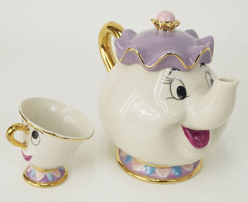 Beauty and the Beast Teapot and Cup