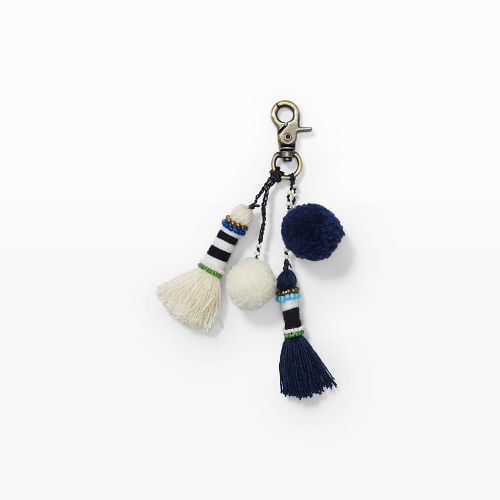 Club Monaco Elliott Mann Pom Keychain