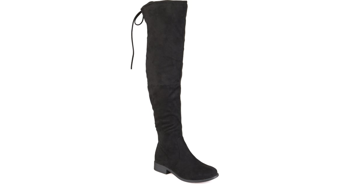 journee collection women's wide calf mount boot