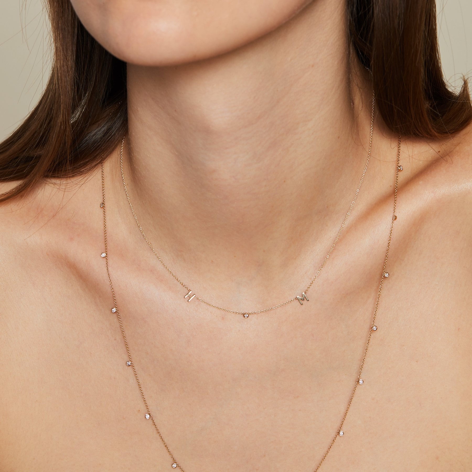 What does an initial necklace mean ? - Lulu + Belle Jewellery