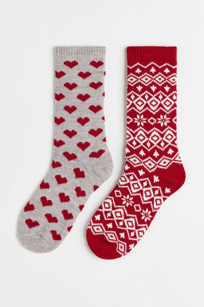 H&M 2-Pack Wool-Blend Socks