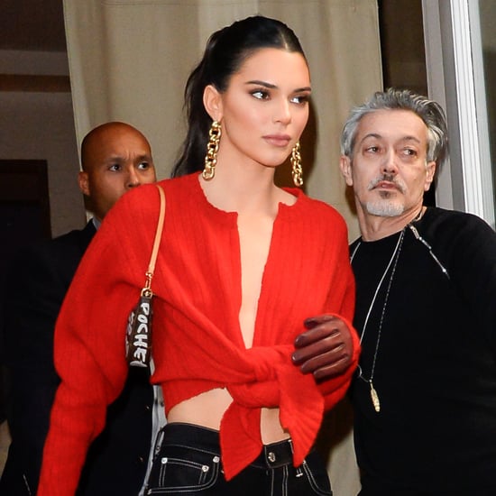 Kendall Jenner's Red Crop Top Valentine's Day 2019