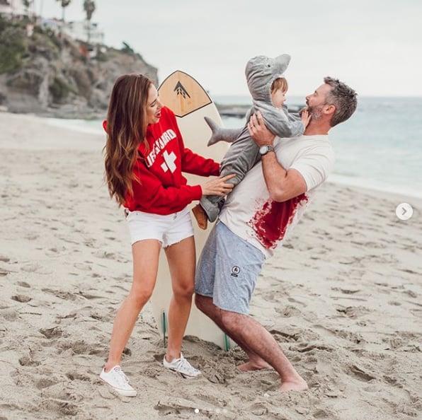Shark Attack Calling All Families Of 3 We Have The 50 Halloween Costume Ideas You Ll Want To Steal Popsugar Family Photo 11