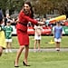 Photos of Kate Middleton Running in Heels