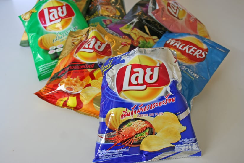 Lays Potato Chip Flavors Around The World Popsugar Food 