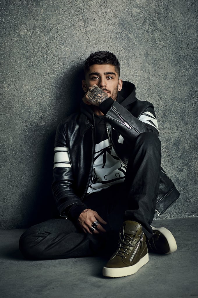 Zayn Also Designed Olive Platform Sneakers