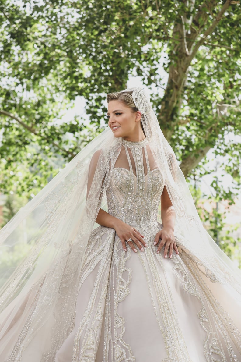 Kika Mourad's Elie Saab Wedding Dress