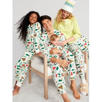 Matching Gender-Neutral Valentine's Day Snug-Fit Pajamas for Kids