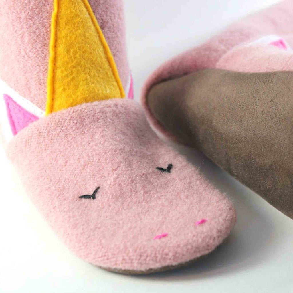 Unicorn Slippers For Kids