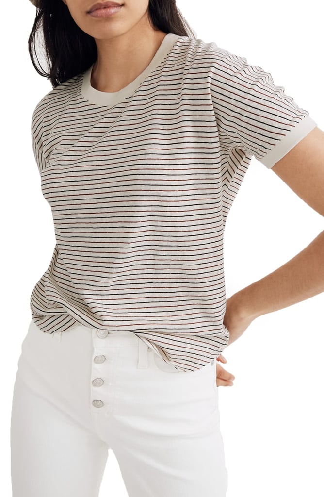 Madewell Hemp & Cotton Blend Relaxed Drapey Tee