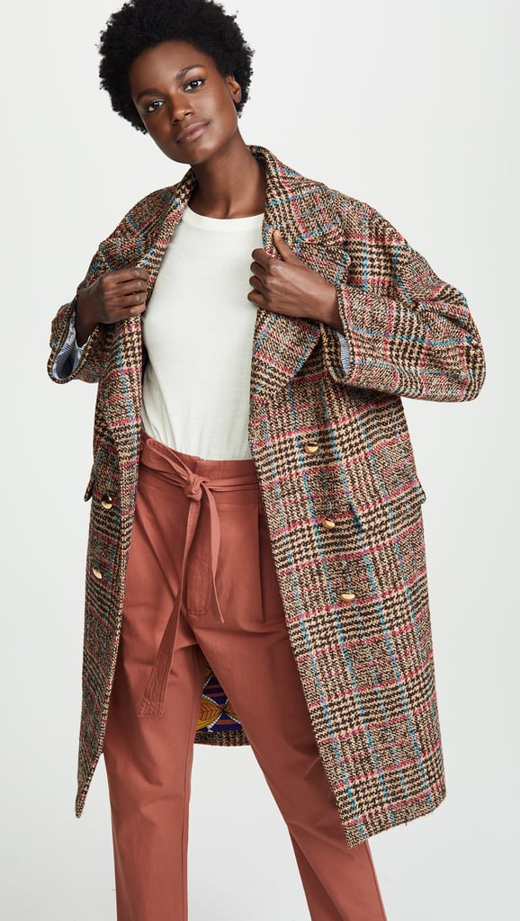 Stella Jean Plaid Coat