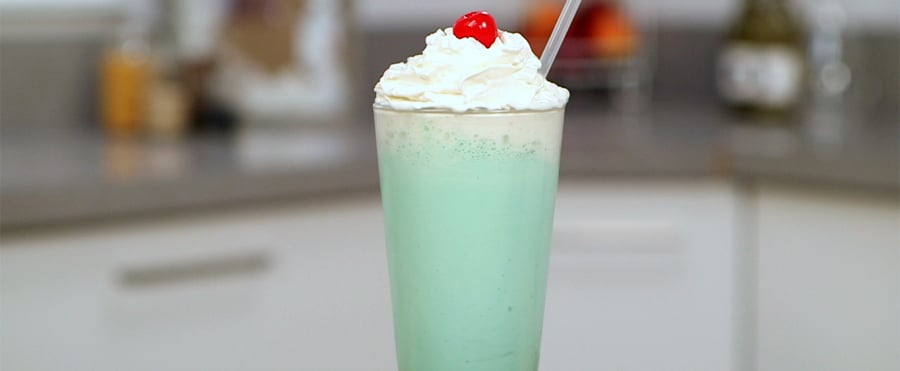 Homemade McDonald's Shamrock Shake Recipe