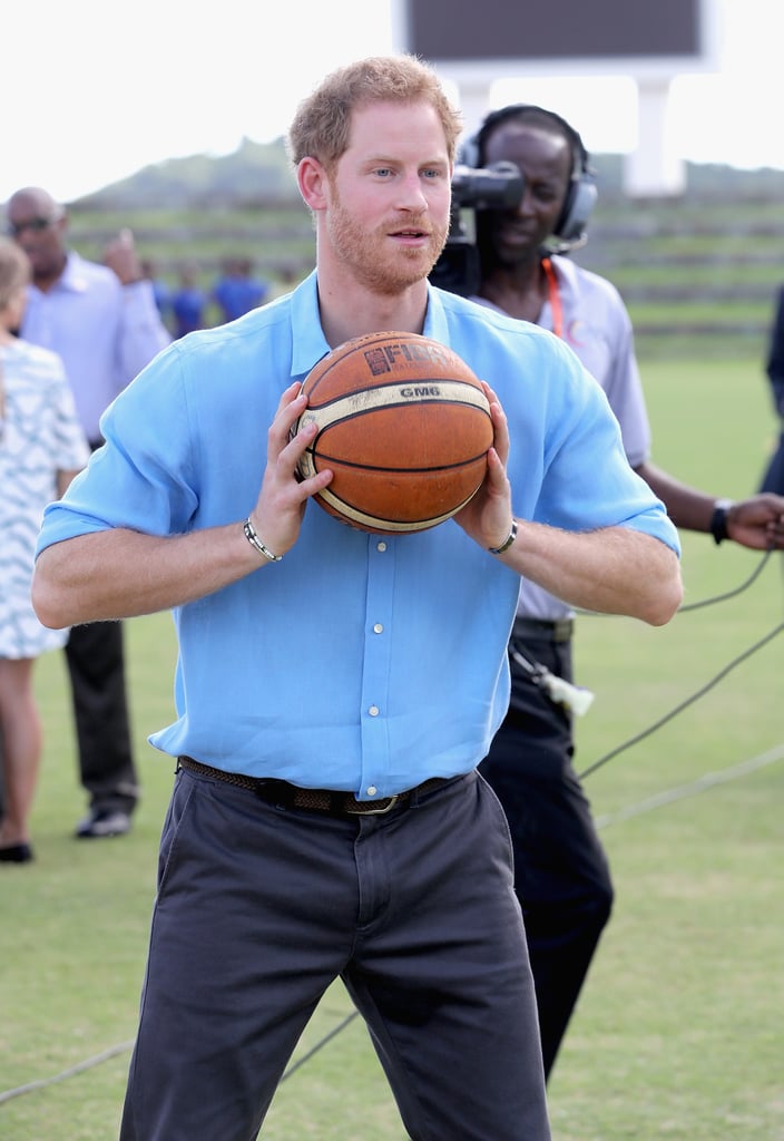 Prince Harry Dancing With Kids in the Caribbean 2016
