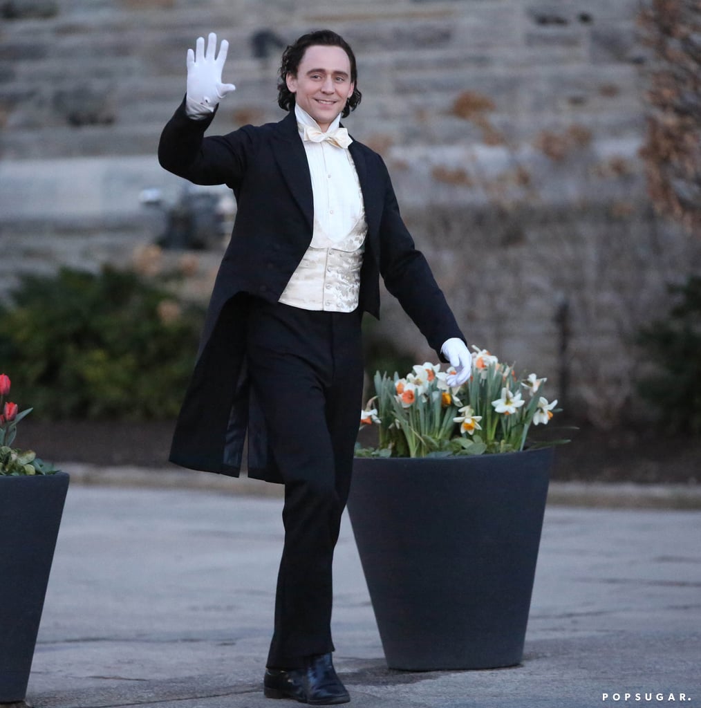 Tom Hiddleston Filming Crimson Peak | Pictures