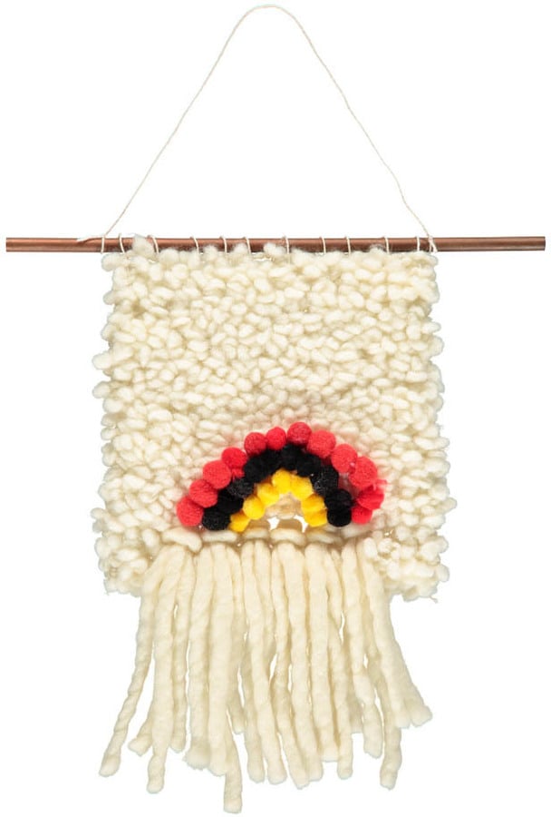 Annabelle Jouot Handmade Rainbow Wool Weave