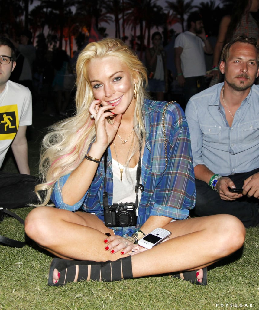 Lindsay Lohan watched a show in 2011.