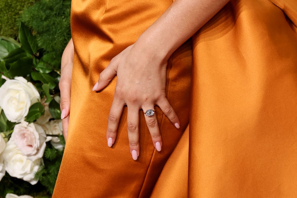 Engagement Nails Inspired by Celebrities
