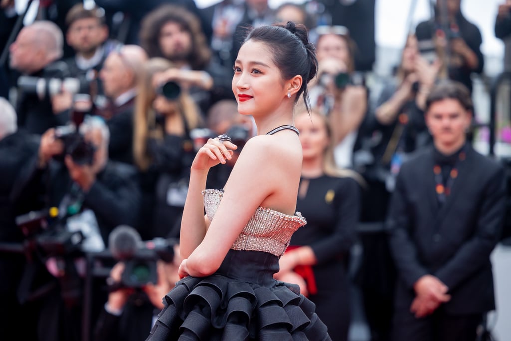 Guan Xiaotong at the 2023 Cannes Film Festival