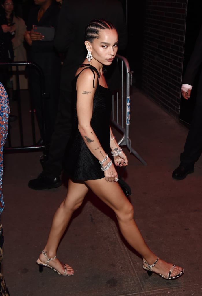 Zoe Kravitz at the Met Gala Afterparty