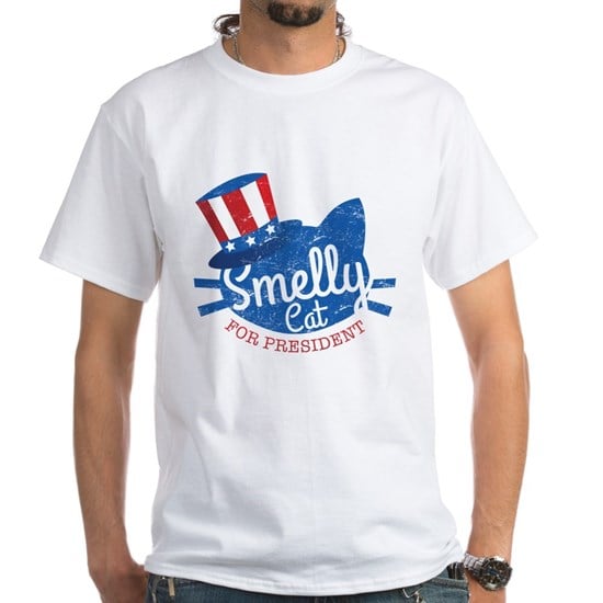 Smelly Cat For President T-Shirt