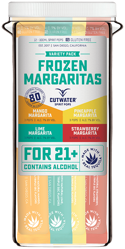 Cutwater Frozen Margarita Pops | The Best Alcoholic Freeze Pops | 2021 ...