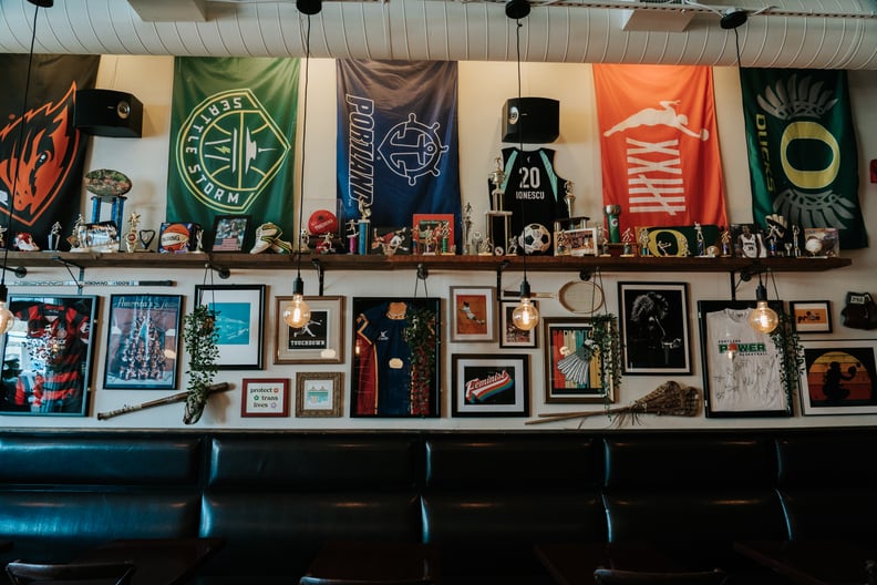 The Sports Bra, Portland's First Bar Dedicated to Women's Sports, Opens