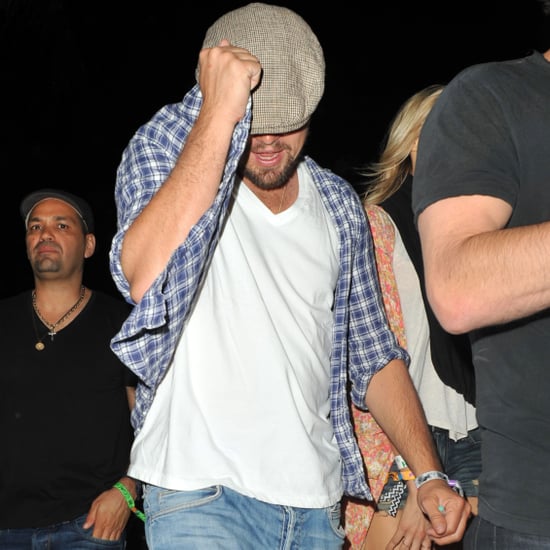 Leonardo DiCaprio Dancing at Coachella 2014