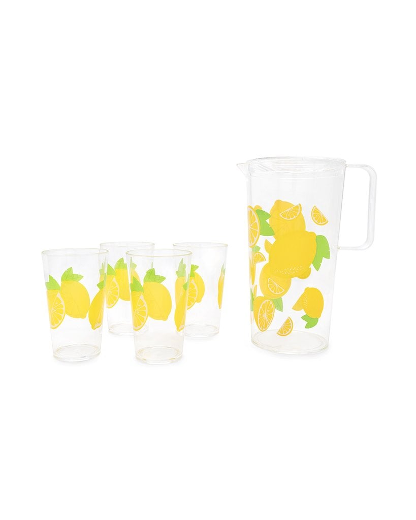 Sunnylife Party Drinkware Set - Lemon