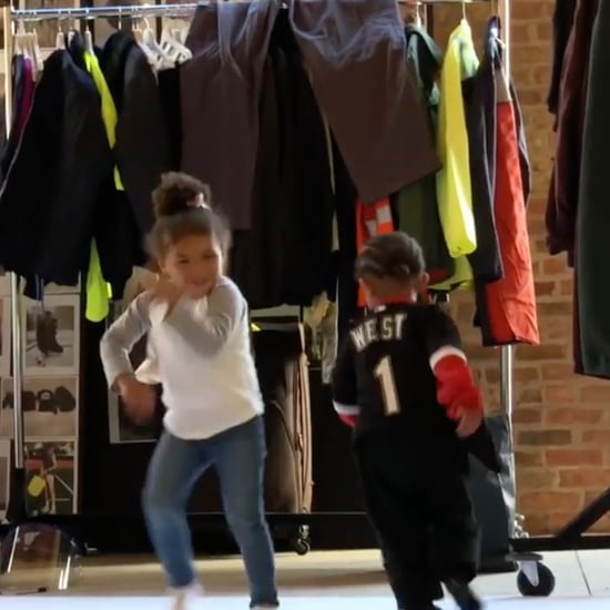 Kanye West's Son and Chance the Rapper's Daughter Dancing