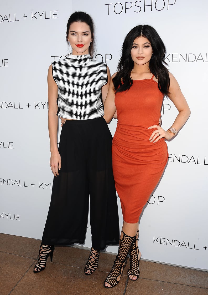 That's because Kendall and Kylie have their own Topshop line.