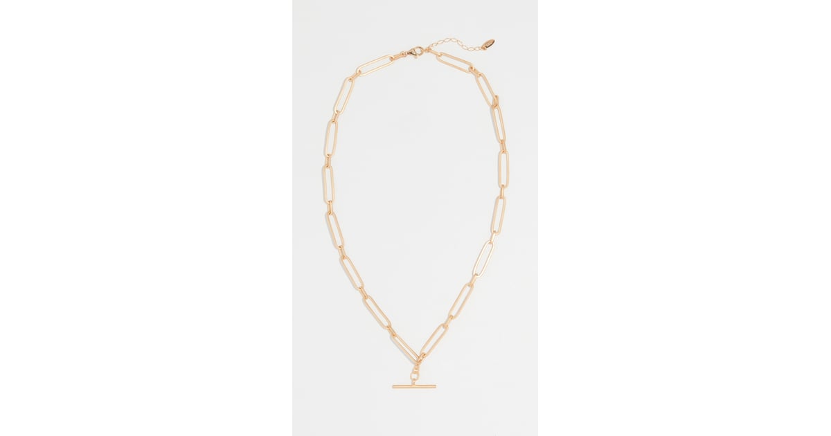 Maison Irem Chain T Bar Choker Necklace You Can Change Your Style Every Day But You Ll Never Have To Take Off This Jewelry Popsugar Fashion Photo 19