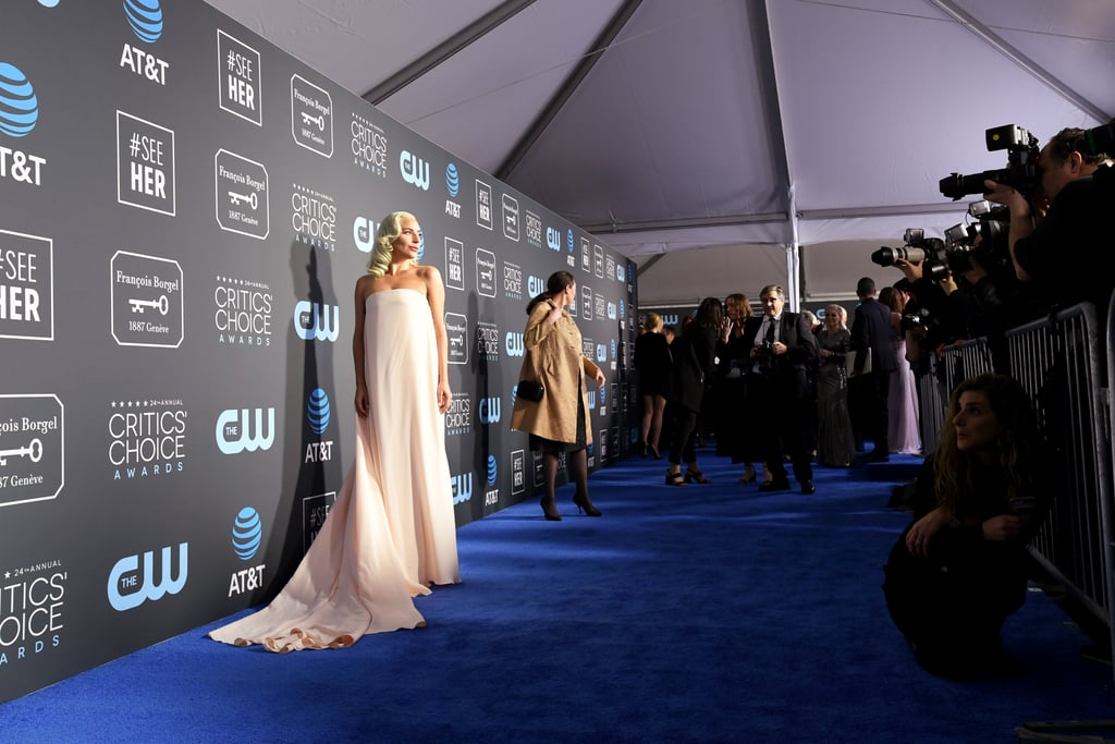 Lady Gaga Dress at the Critics' Choice Awards 2019