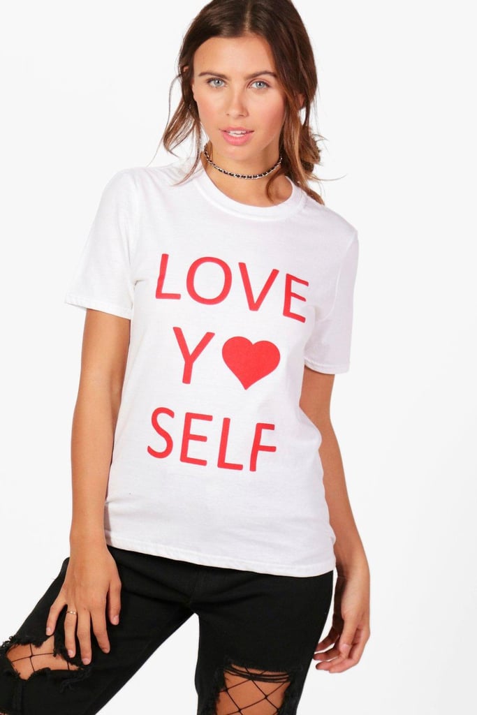 Boohoo Slogan Tee