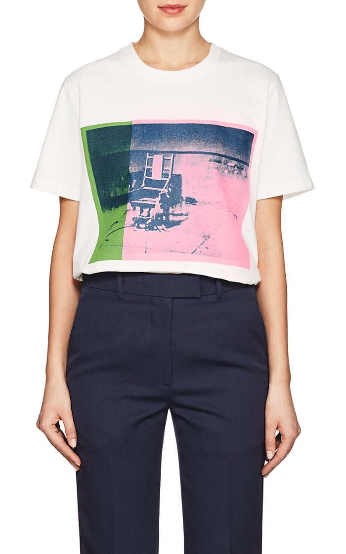 Calvin Klein 205W39NYC Electric Chair Cotton Jersey T-Shirt | 25 Graphic  Tees That Will Instantly Upgrade Your Outfit | POPSUGAR Fashion Photo 9