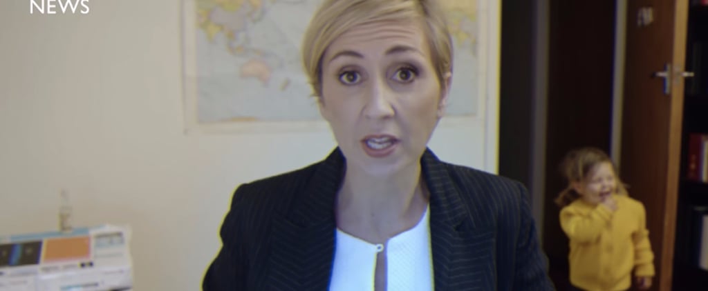 BBC Interview Parody With Working Mom