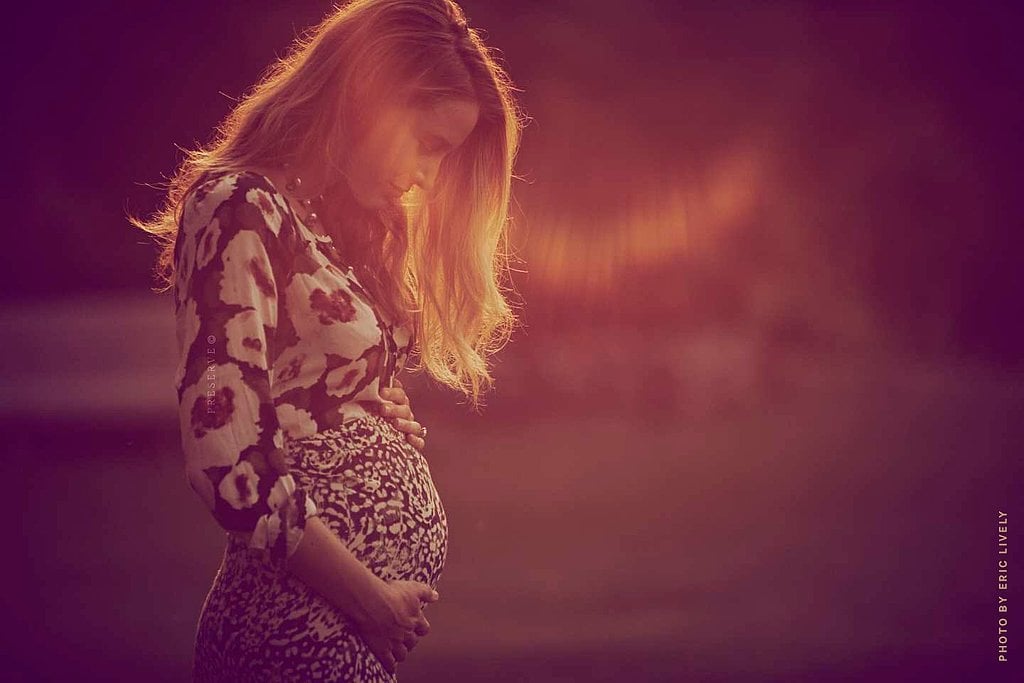 When She Announced Her First Pregnancy With a Stunning Photo