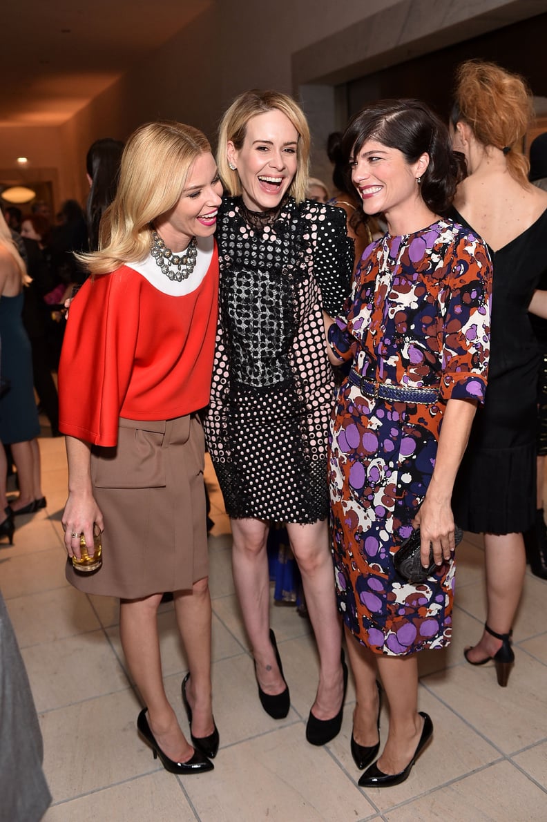 Elizabeth Banks, Sarah Paulson, and Selma Blair