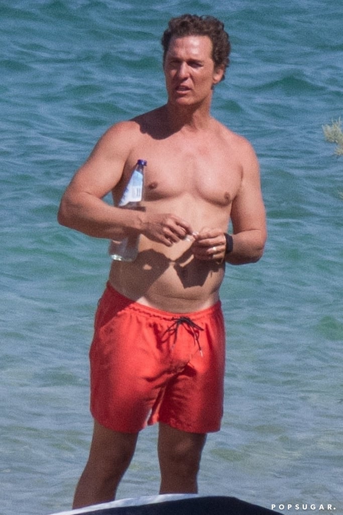 Matthew McConaughey Shirtless in Greece Pictures June 2019