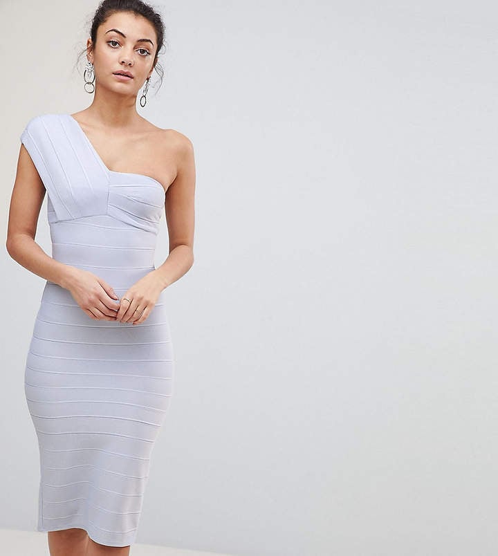 ASOS One-Shoulder Bandage Bodycon Dress