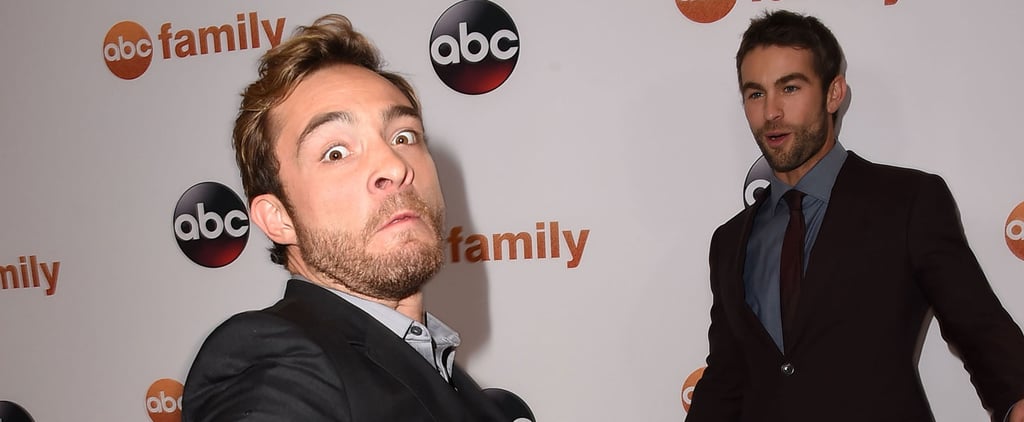 Ed Westwick, Chace Crawford Gossip Girl Reunion Red Carpet