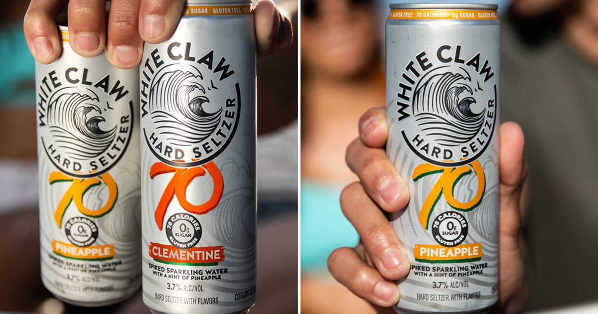 White Claw 70Calorie Pineapple and Clementine Hard Seltzer POPSUGAR Food