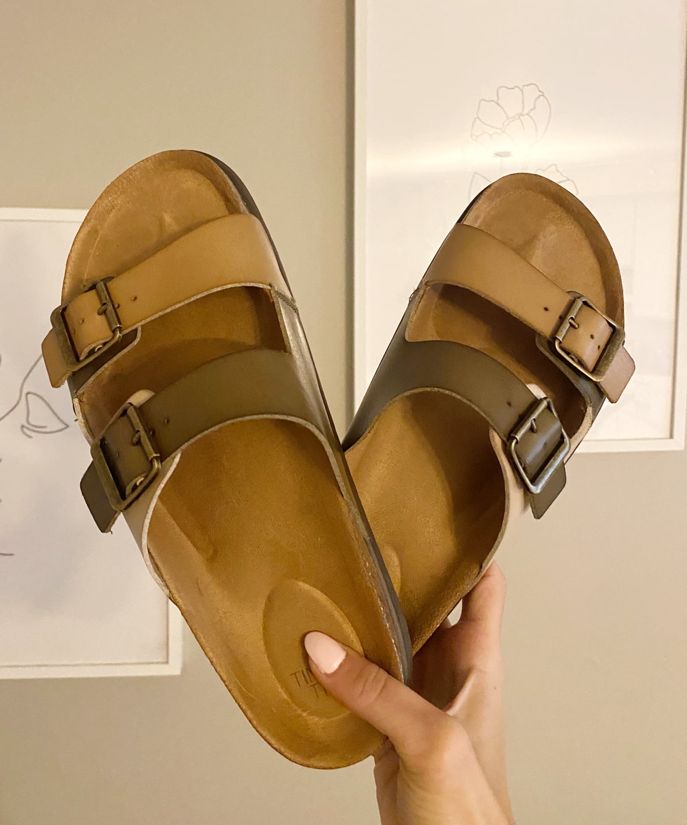 Time and Tru Platform Footbed Sandals I Editor Review | POPSUGAR Fashion
