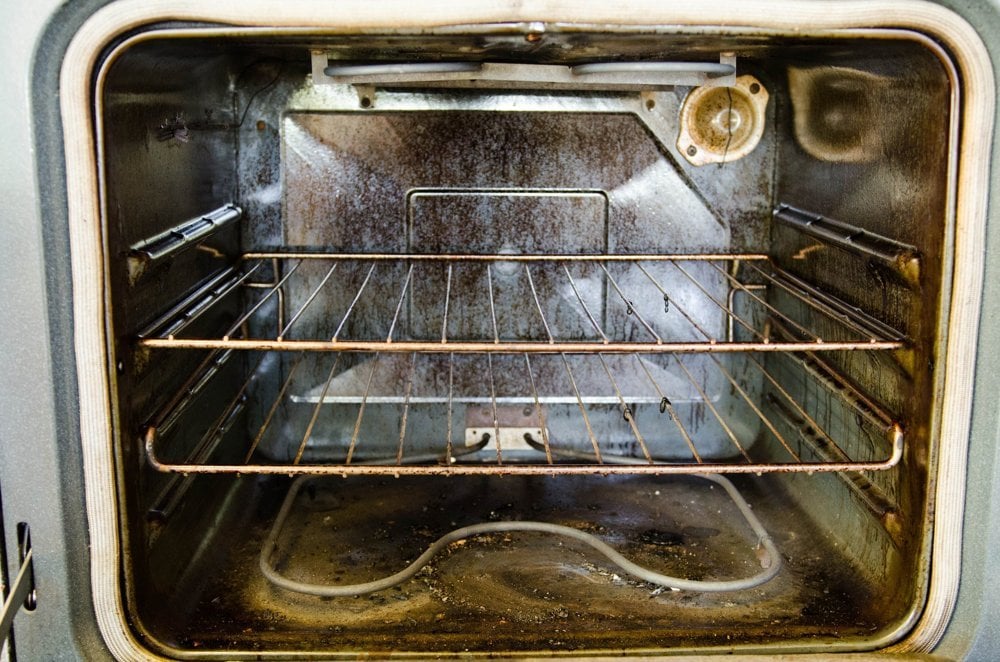 Use this trick to clean oven racks. Kitchen Hacks For Parents