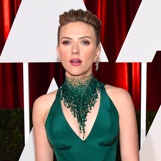 Scarlett Johansson Oscars Red Carpet Interview 2015 | Video