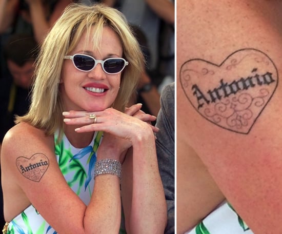 Melanie Griffith | The Ultimate Celebrity Tattoo Gallery | POPSUGAR
