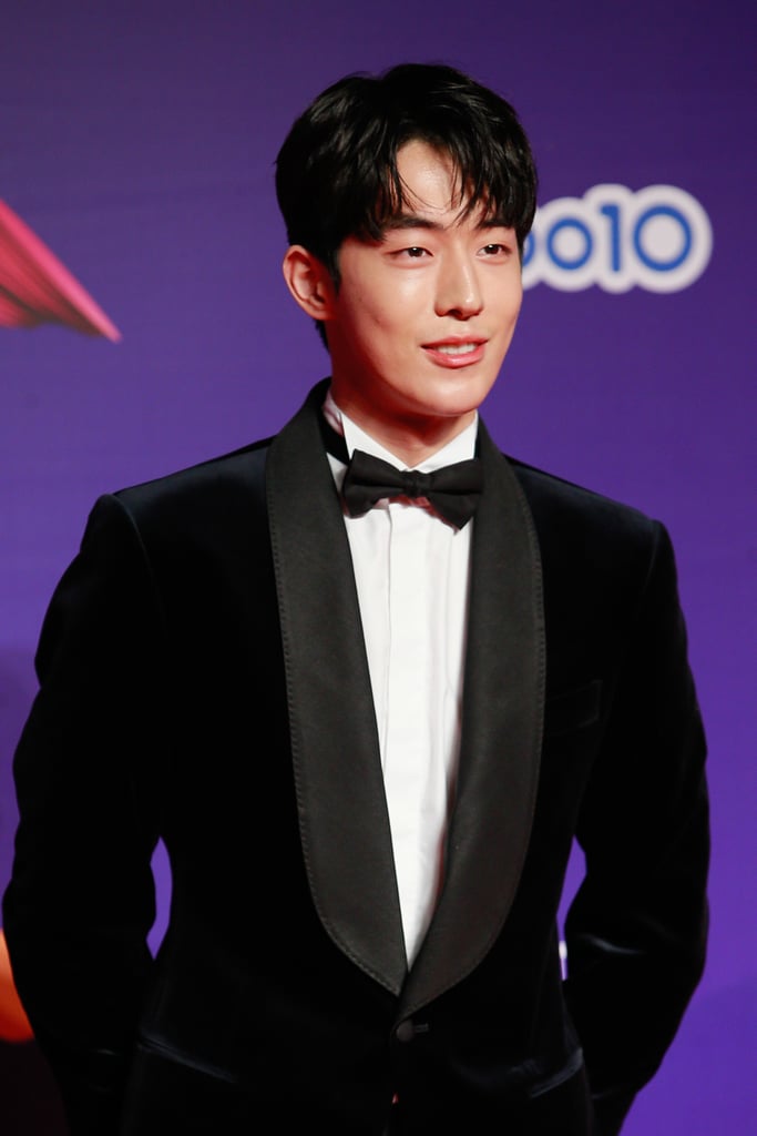 December 2017: Nam Joo-Hyuk on the Mnet Asian Music Awards Red Carpet