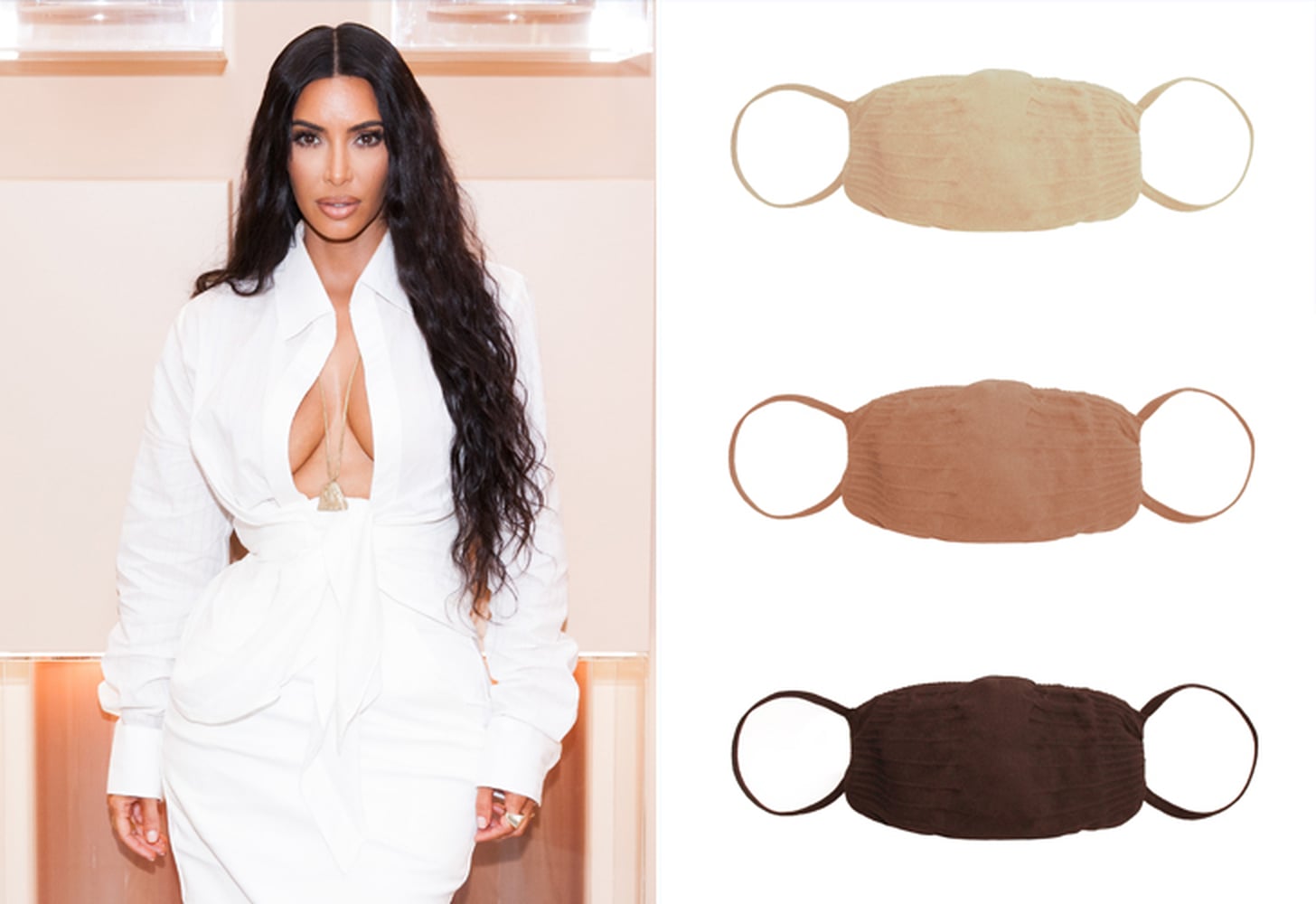 Kim Kardashian's Skims Brand Released a Face Mask Collection | PS Fashion