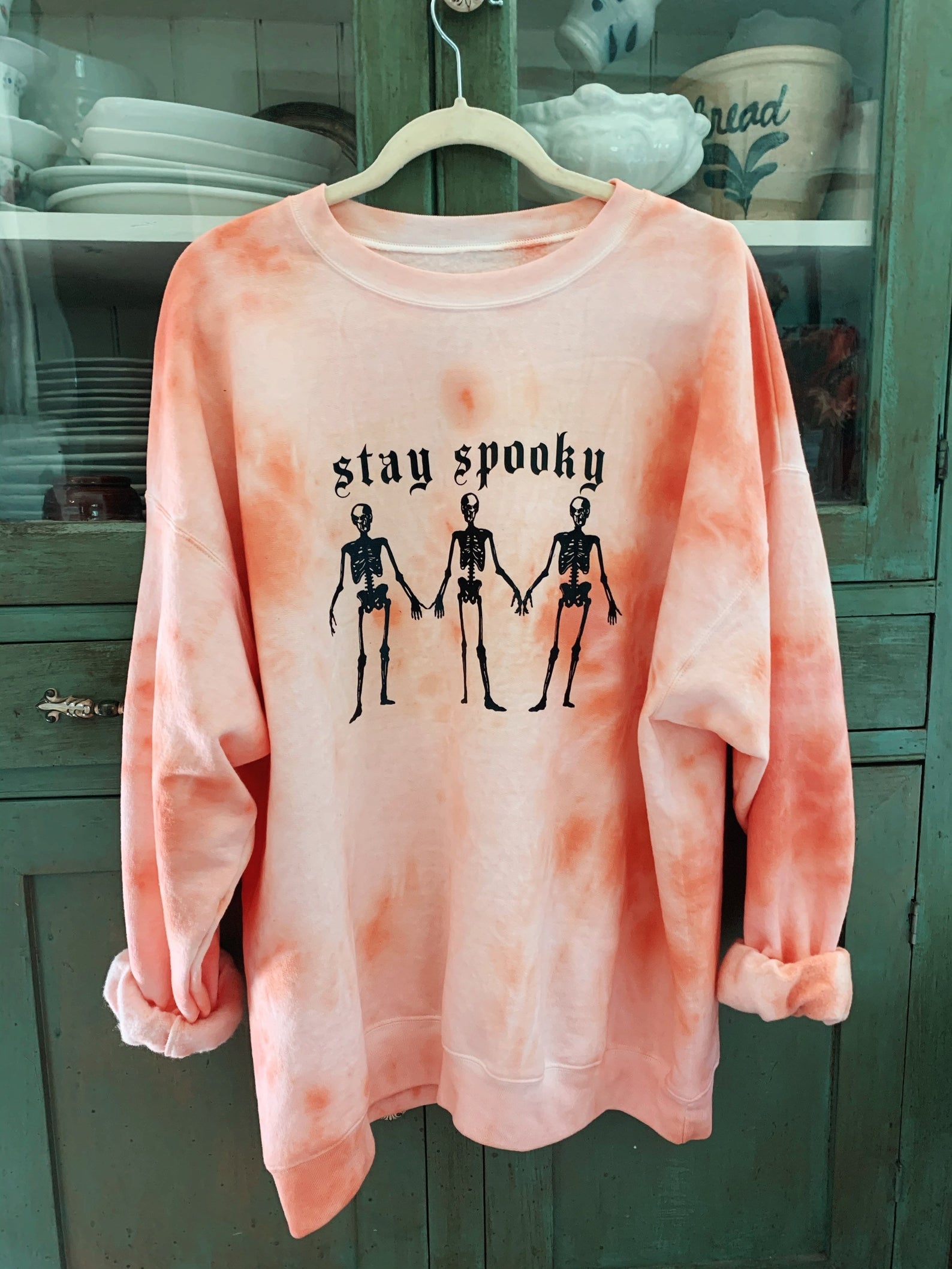 Spooky Season Sweatshirt Fall & Halloween Crew Neck Sweater