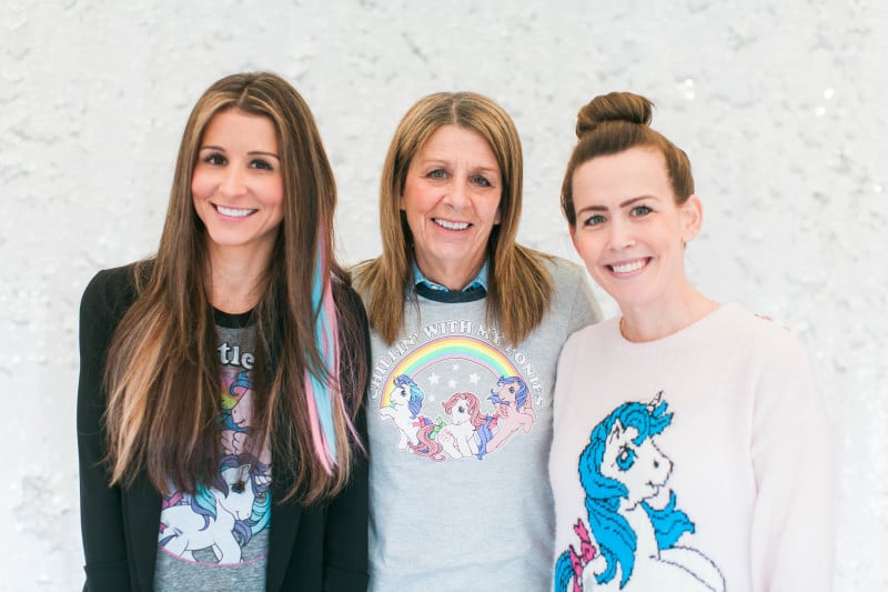 Big cheers to my mom, sister and all my friends who came in their My Little Pony themed outfits! How fun is that!!